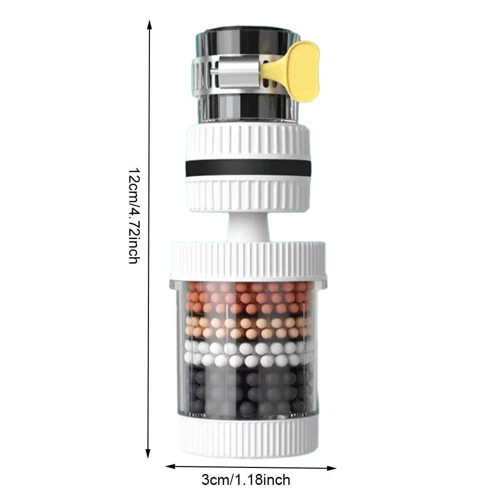 Shower Head Rain - Universal ก๊อกน้ํา 6 ชั้นก๊อกน้ํากรองน้ําแตะ Splash-proof Water