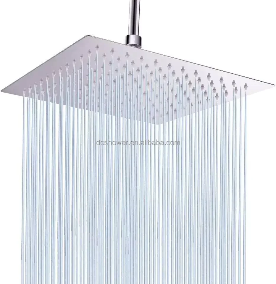 Shower Head Rain - ฝักบัวอาบน้ำทรงสี่เหลี่ยมขนาด 4 นิ้ว 6 นิ้ว 8