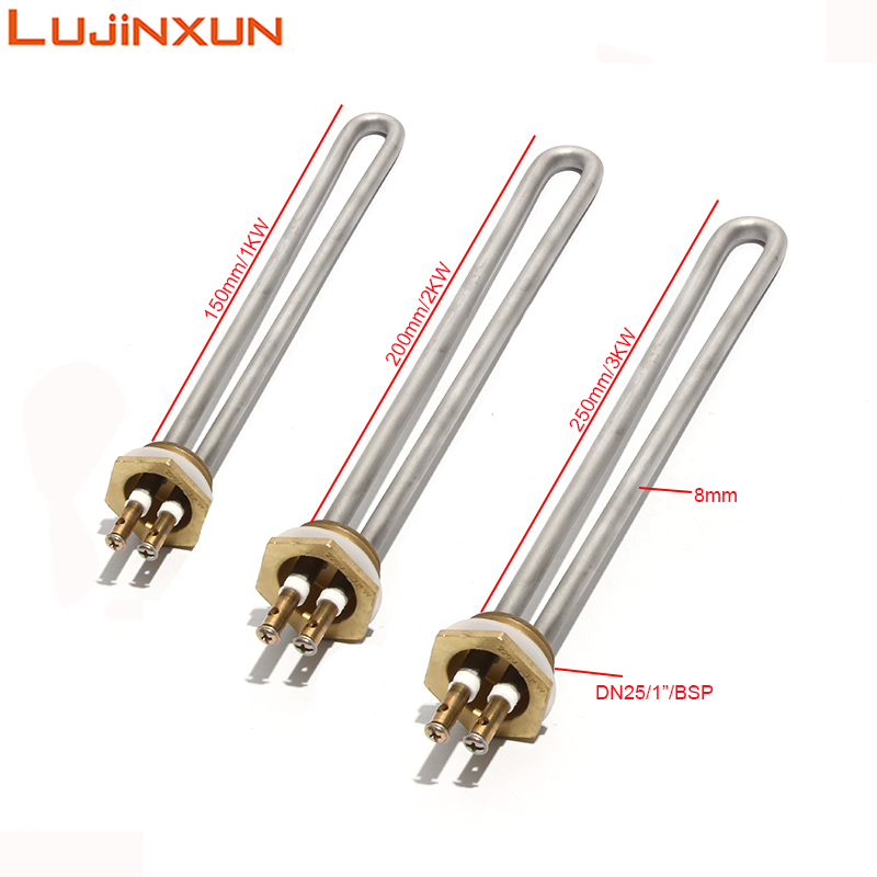 Home Bathroom Sauna - Lujinxun AC220V/110V/380V DN25/1นิ้วซาวน่าเครื่องจักรไอน้ำท่อความร้อนสแตนเลสสูงอุณหภูมิไฟฟ้า1/2/3KW