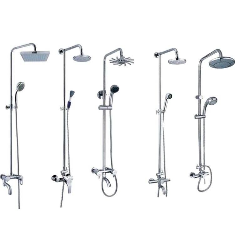 Shower Head Rain - ชุดฝักบัว, ฝักบัวเรนชาวเวอร์สแตนเลสแบบฟังก์ชันเดียวพร้อมหัวฉีดสเปรย์ออกซิเจนิกส์พลาสติกสำหรับโรงแรม