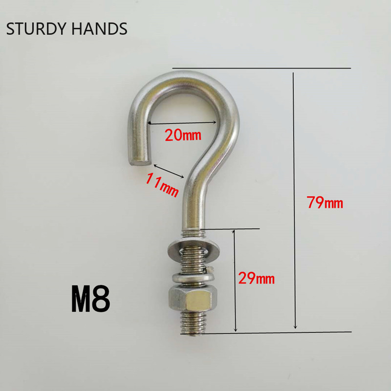 2pcs สแตนเลสสตีลตะขอแขวนบ้านระ - Home Bathroom Hardware บทวิจารณ์และราคา