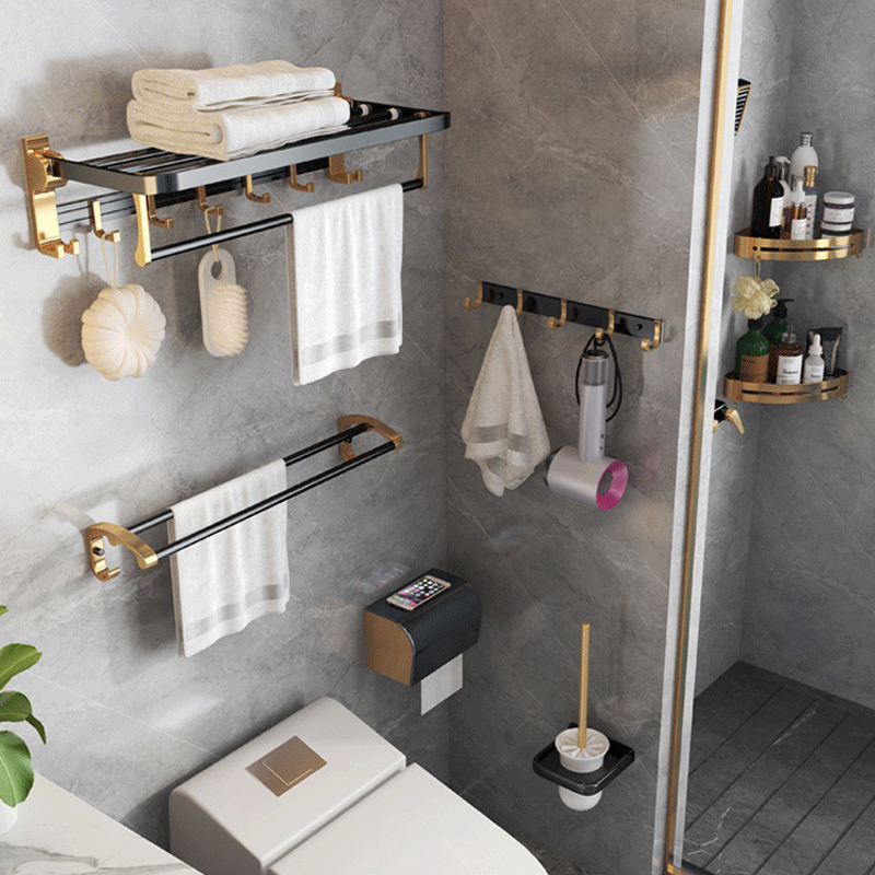 ชุดอุปกรณ์ห้องน้ำหรูหราทันสมัย - Home Bathroom Hardware บทวิจารณ์และราคา