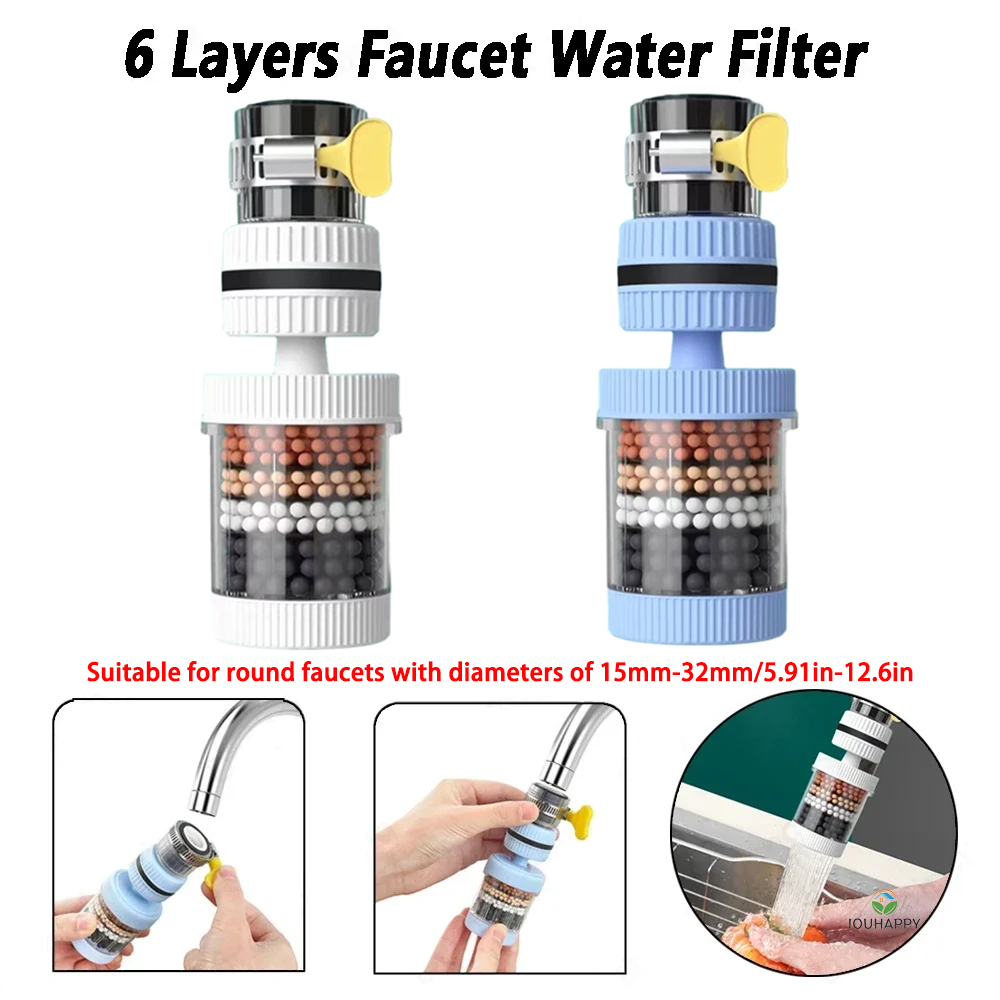 Universal ก๊อกน้ํา 6 ชั้นก๊อกน - Shower Head Rain บทวิจารณ์และราคา