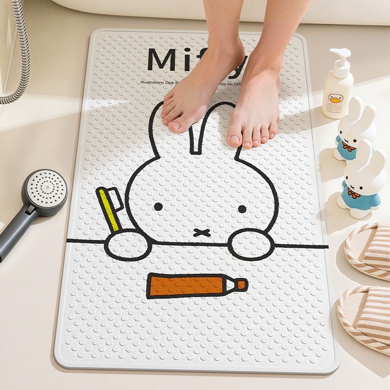 พรมปูพื้นห้องน้ำลายมิฟฟี่ พร้อ - Non Slip Bath Mat บทวิจารณ์และราคา