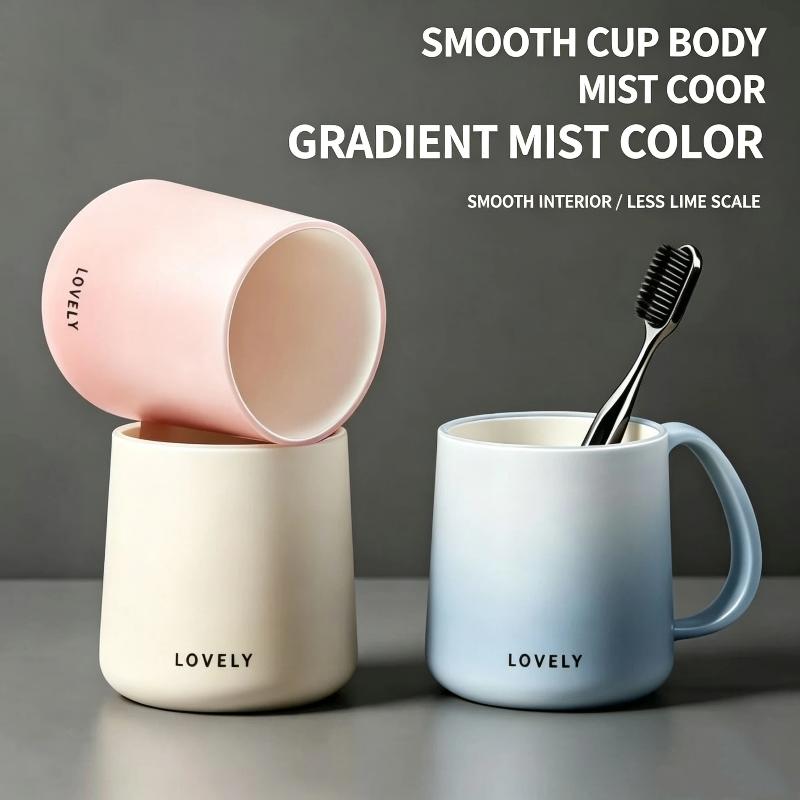 แก้วน้ำยาบ้วนปากพลาสติกกันเชื้ - Home Bathroom Break บทวิจารณ์และราคา