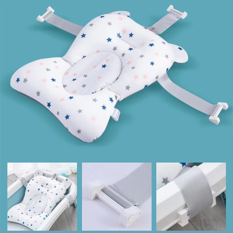เบาะรองอาบน้ำเด็กแบบพับได้ ป้อ - Non Slip Bath Mat บทวิจารณ์และราคา
