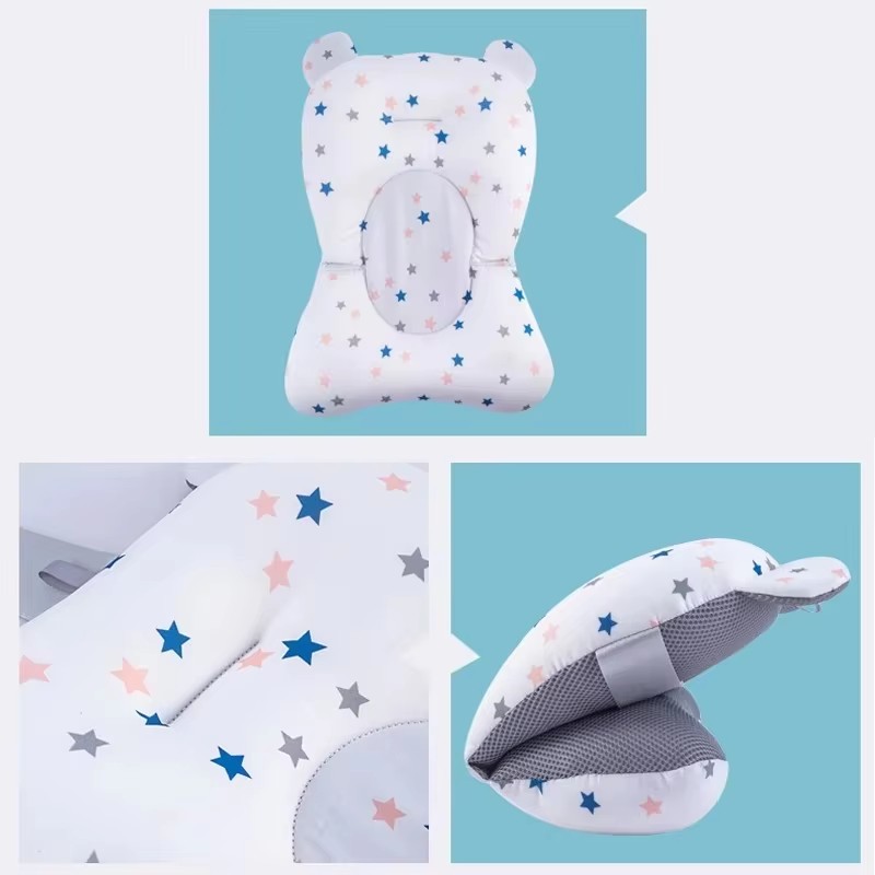 เบาะรองอาบน้ำเด็กแบบพับได้ ป้อ - Non Slip Bath Mat บทวิจารณ์และราคา