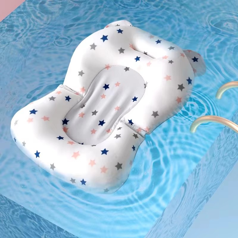 เบาะรองอาบน้ำเด็กแบบพับได้ ป้อ - Non Slip Bath Mat บทวิจารณ์และราคา