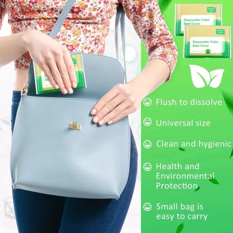แผ่นรองนั่งชักโครกแบบใช้แล้วทิ - Home Bathroom Gadgets บทวิจารณ์และราคา