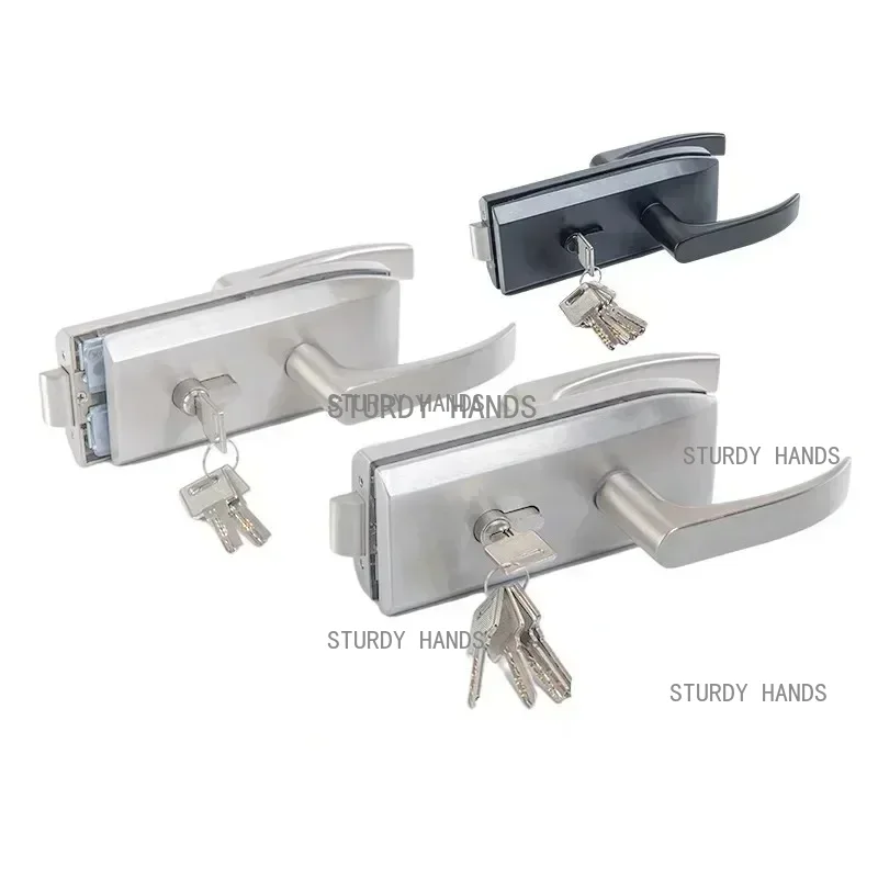สํานักงานประตูกระจกล็อคห้องน้ํ - Home Bathroom Hardware บทวิจารณ์และราคา