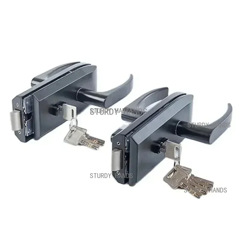 สํานักงานประตูกระจกล็อคห้องน้ํ - Home Bathroom Hardware บทวิจารณ์และราคา