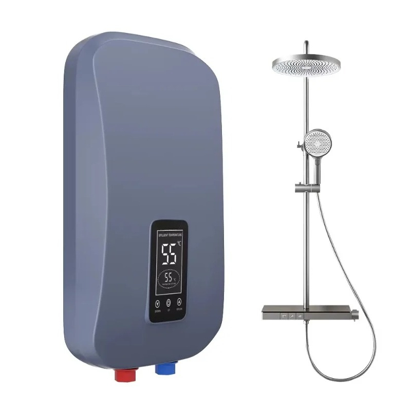 เครื่องทำน้ำอุ่นไฟฟ้าแบบไม่ใช้ - Home Bathroom Geyser บทวิจารณ์และราคา