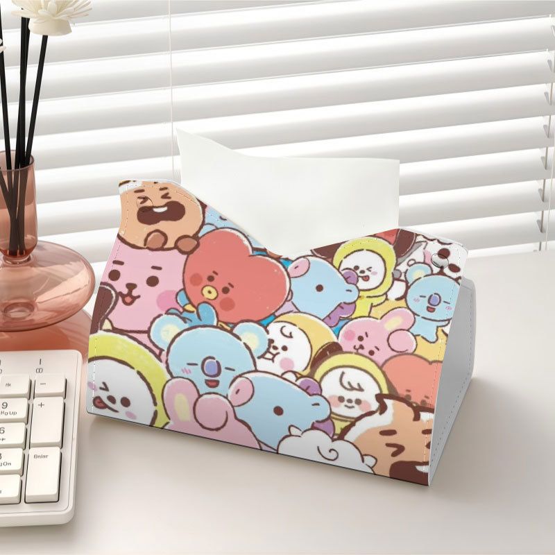 กล่องกระดาษเช็ดมือลาย BT21 รูป - Home Bathroom Gadgets บทวิจารณ์และราคา