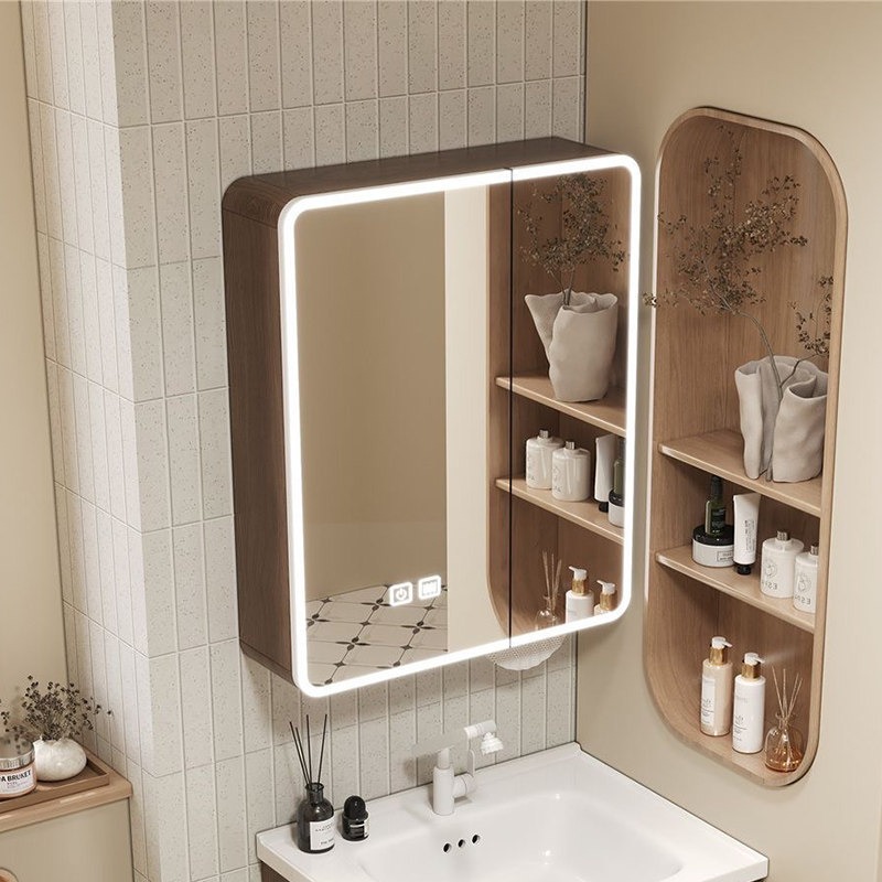ตู้ห้องน้ำแบบมีกระจก ชั้นวางขอ - Bathroom Cabinet Mirror บทวิจารณ์และราคา
