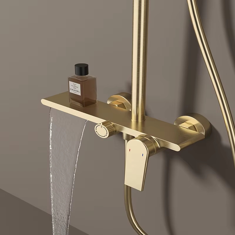 ชุดฝักบัวอาบน้ำแบบฝังผนัง ดีไซ - Shower Head Rain บทวิจารณ์และราคา