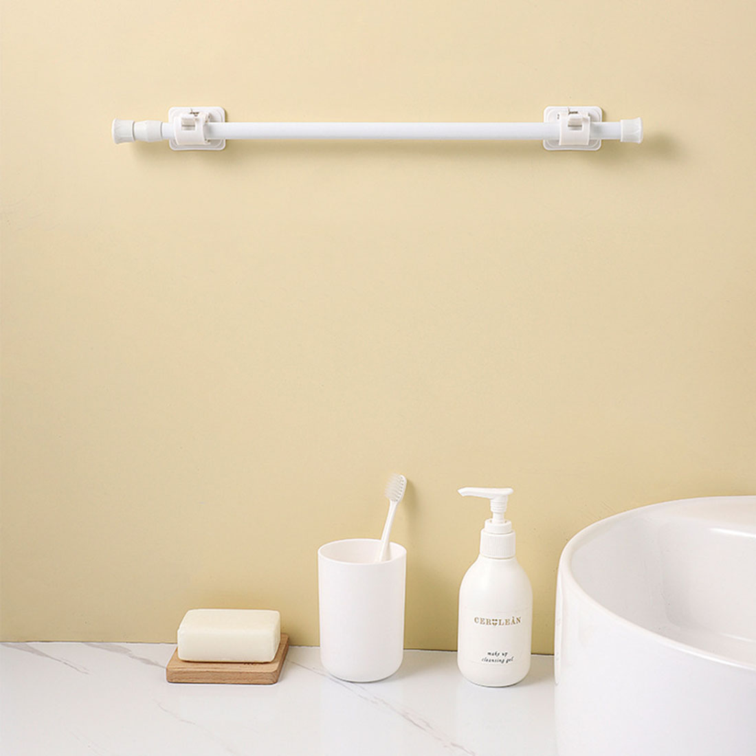 แกนยืดสไลด์ม่านตาข่ายแบบมีราวส - Home Bathroom Window บทวิจารณ์และราคา