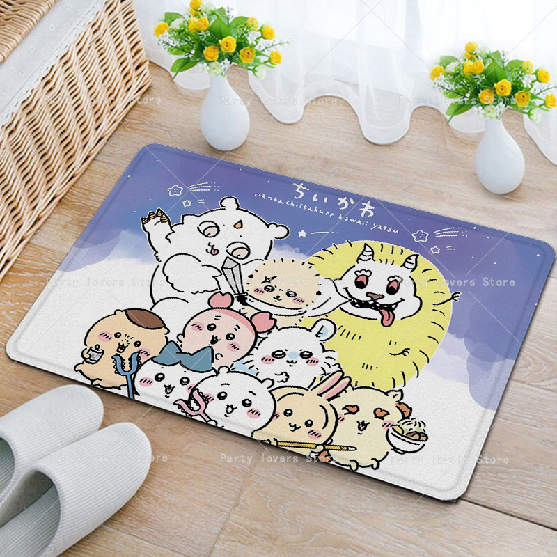 อะนิเมะชิคาวาสพรมผ้าสักหลาดอะน - Home Bathroom Rugs บทวิจารณ์และราคา