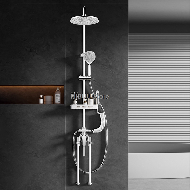 ระบบฝักบัวแรงดันสูง ชุดฝักบัวป - Shower Head Rain บทวิจารณ์และราคา