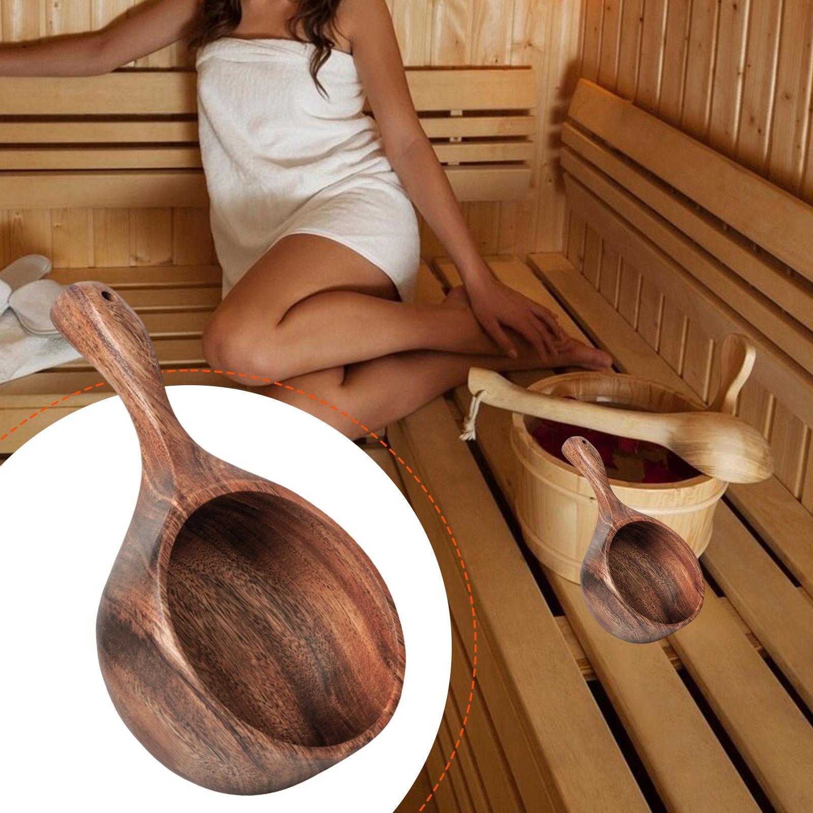 ทัพพีไม้สำหรับซาวน่า, ทัพพีตัก - Home Bathroom Sauna บทวิจารณ์และราคา