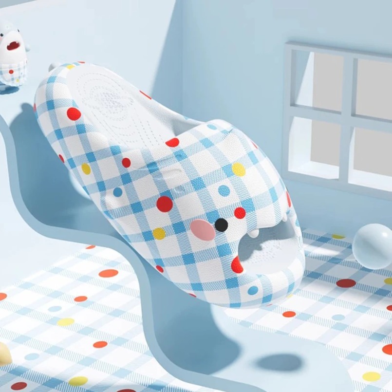 รองเท้าแตะลายฉลามสำหรับผู้ชาย  - Home Outdoor Bathroom บทวิจารณ์และราคา