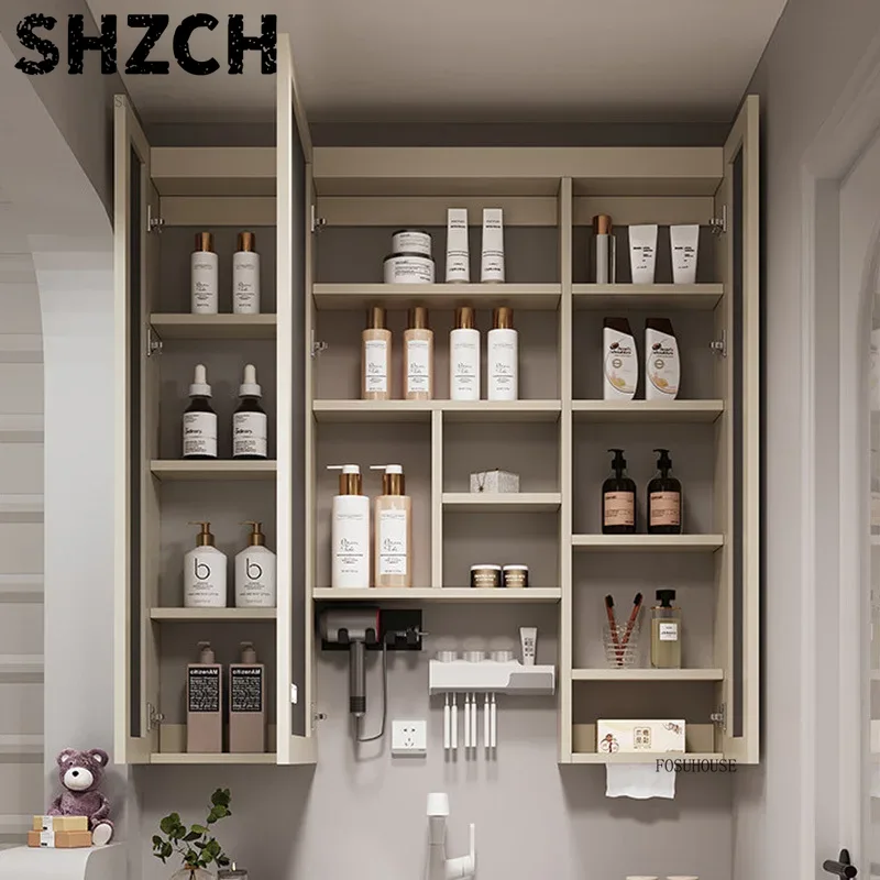 กระจกห้องน้ำแบบหนาทันสมัยพร้อม - Bathroom Cabinet Mirror บทวิจารณ์และราคา