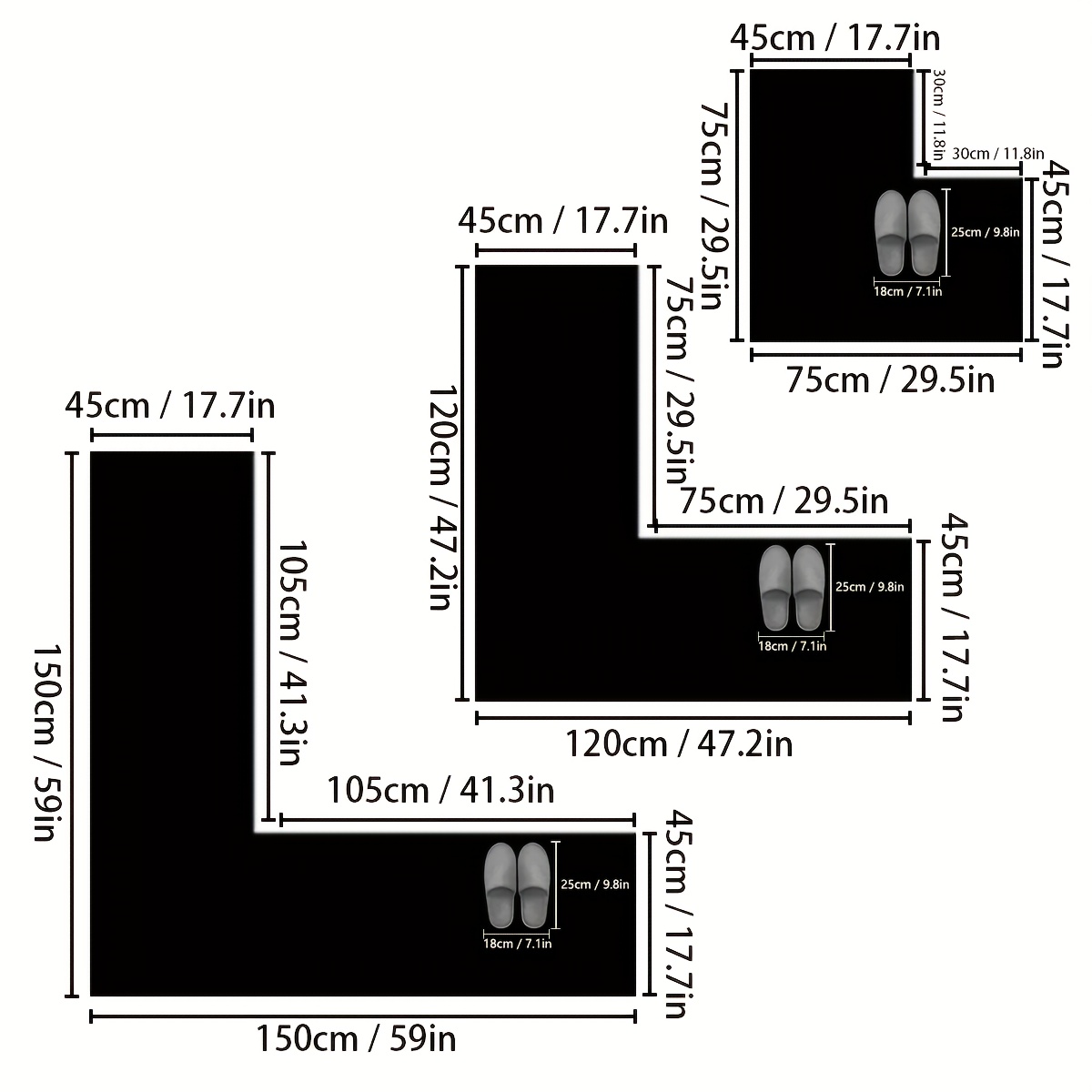 พรมปูพื้นครัวรูปตัว L สำหรับร้ - Home Bathroom Carpet บทวิจารณ์และราคา