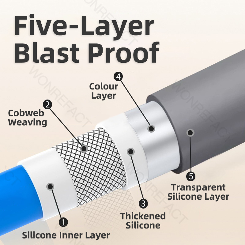 2.5 ม. สีเทายาวพิเศษสายฝักบัวซ - Home Bathroom Gadgets บทวิจารณ์และราคา