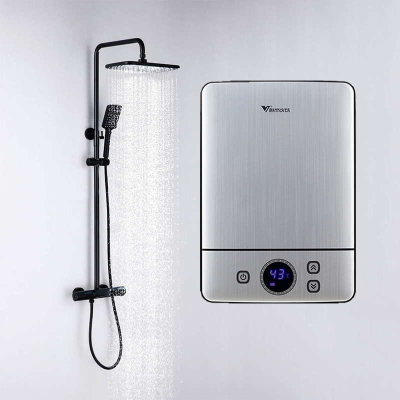 เครื่องทำน้ำอุ่นไฟฟ้าแบบไร้ถัง - Home Bathroom Geyser บทวิจารณ์และราคา