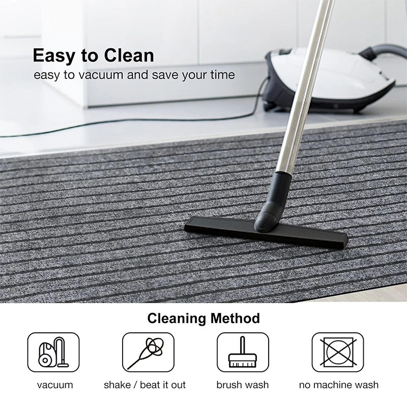 พรมปูพื้นลายทางสีพื้นขนาด 40 ซ - Home Bathroom Carpet บทวิจารณ์และราคา