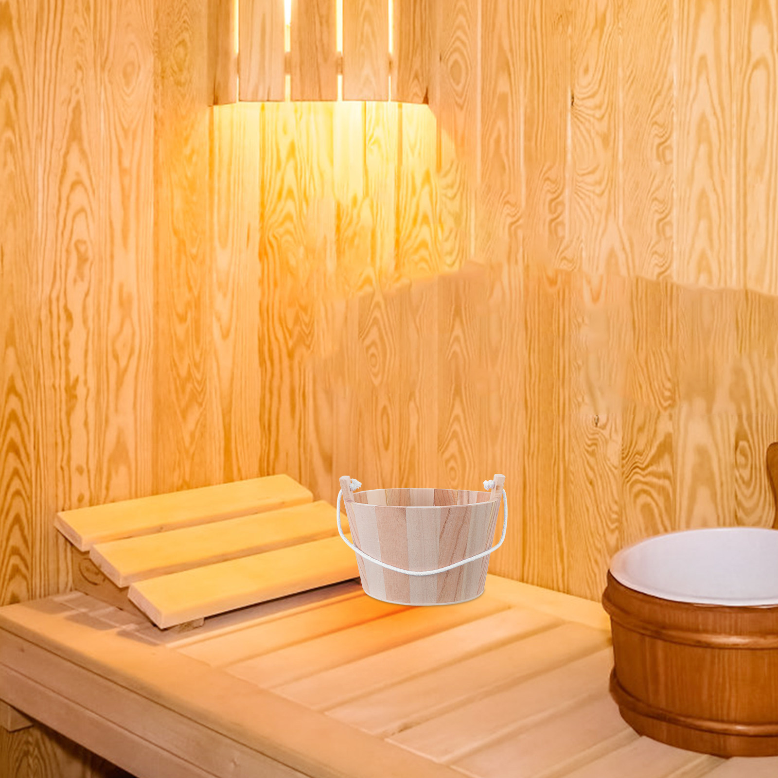 ถังซาวน่าไม้ธรรมชาติคุณภาพพรีเ - Home Bathroom Sauna บทวิจารณ์และราคา