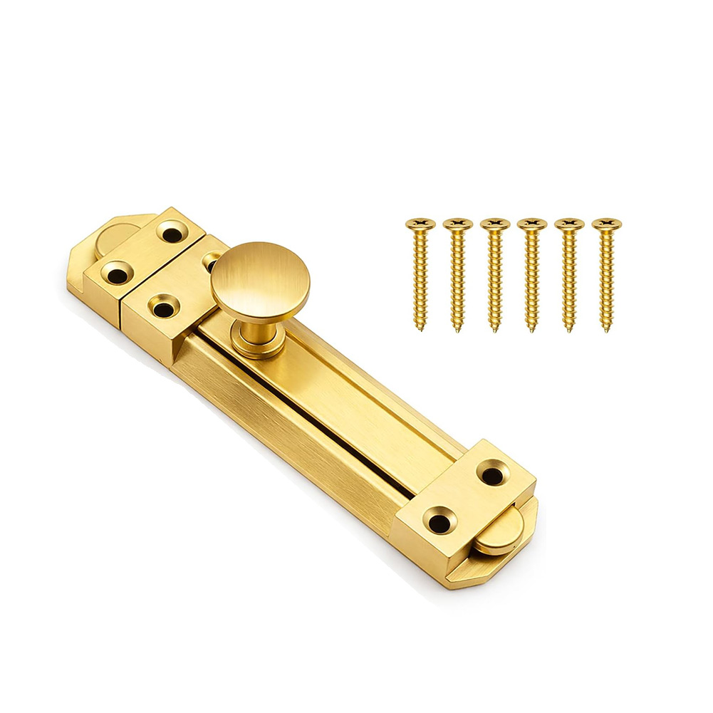 กลอนประตูบานเลื่อนทองเหลืองแท้ - Home Bathroom Hardware บทวิจารณ์และราคา