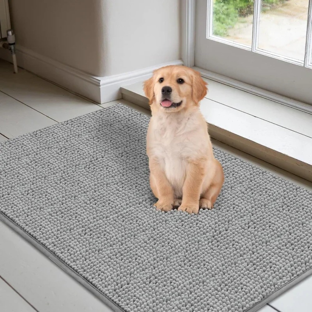 พรมเช็ดเท้าสัตว์เลี้ยงสีพื้น ซ - Home Bathroom Rugs บทวิจารณ์และราคา