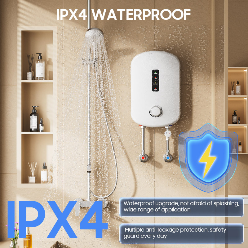 เครื่องทำน้ำอุ่นไฟฟ้าแบบไร้ถัง - Home Bathroom Geyser บทวิจารณ์และราคา
