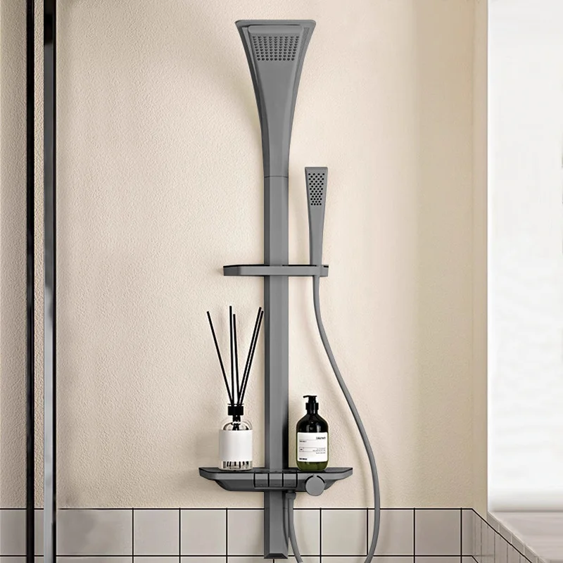 ระบบฝักบัวทองแดงทันสมัยแบบติดผ - Shower Head Rain บทวิจารณ์และราคา
