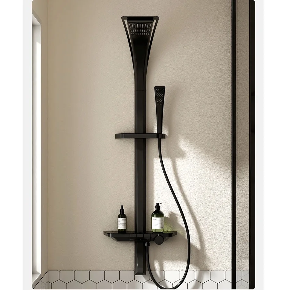 ระบบฝักบัวทองแดงทันสมัยแบบติดผ - Shower Head Rain บทวิจารณ์และราคา