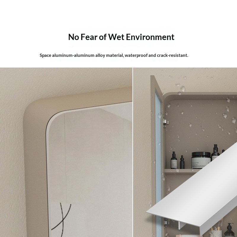 กระจกห้องน้ำ LED แบบมีไฟส่องหล - Bathroom Cabinet Mirror บทวิจารณ์และราคา