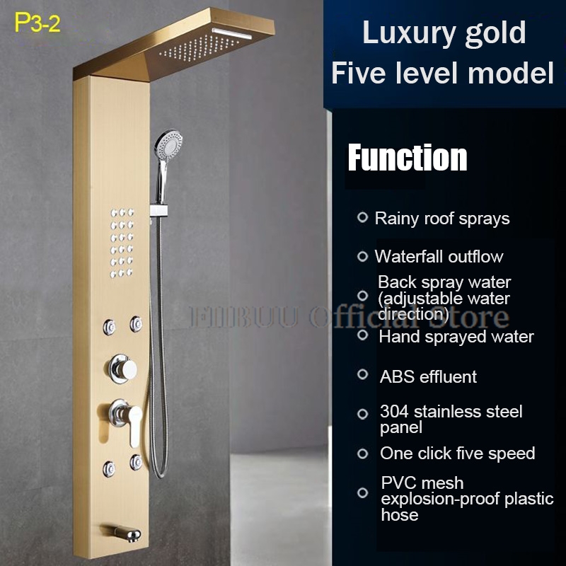 ชุดฝักบัวอาบน้ำอัจฉริยะแบบฝักบ - Shower Head Rain บทวิจารณ์และราคา