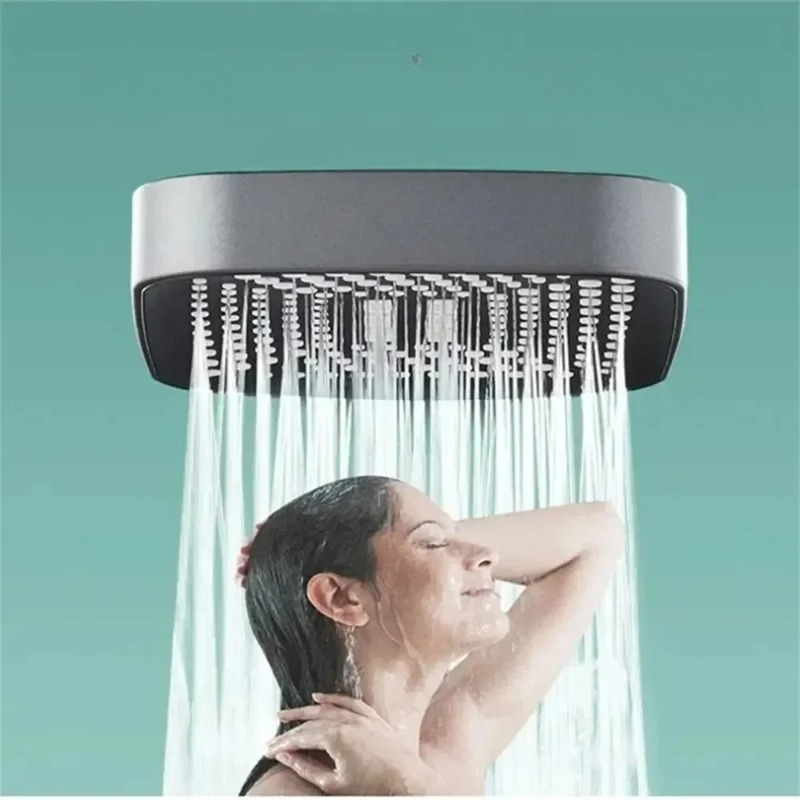 หัวฝักบัวแรงดันสูง 3 โหมด ปรับ - Home Bathroom Gadgets บทวิจารณ์และราคา