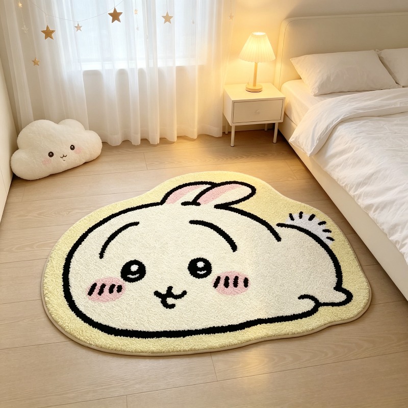 พรมการ์ตูน Chiikawa ลายอนิเมะ  - Home Bathroom Rugs บทวิจารณ์และราคา